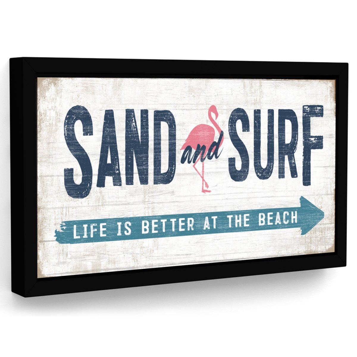 Sand and Surf Personalized Beach House Sign