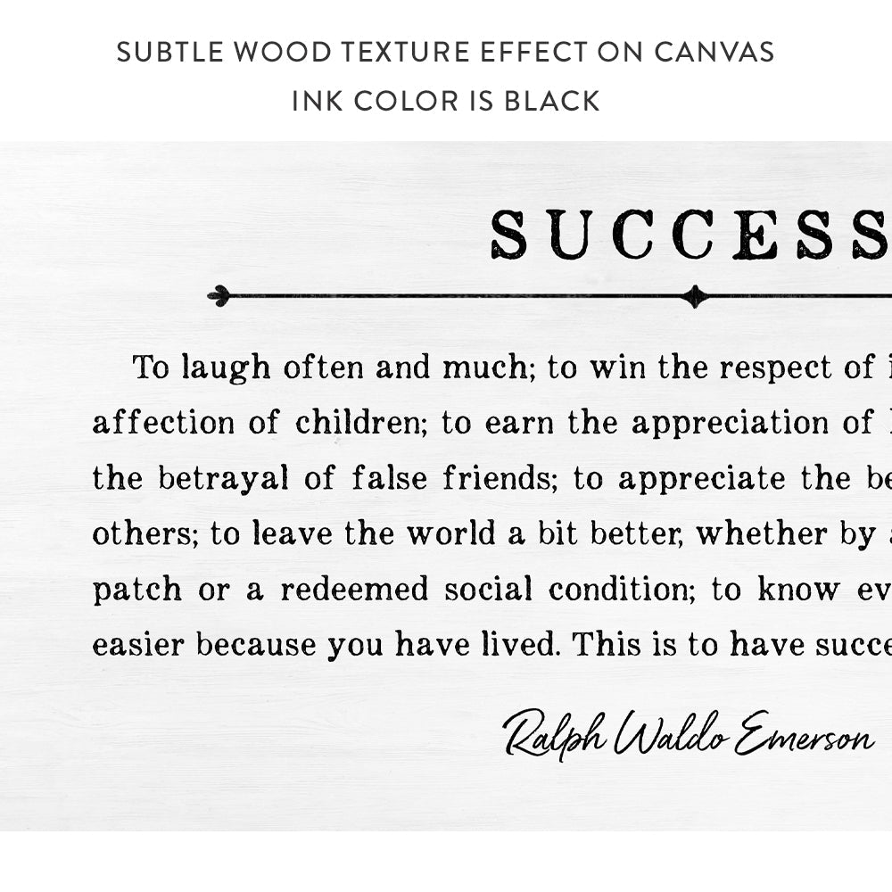 Success Poem by Ralph Waldo Emerson