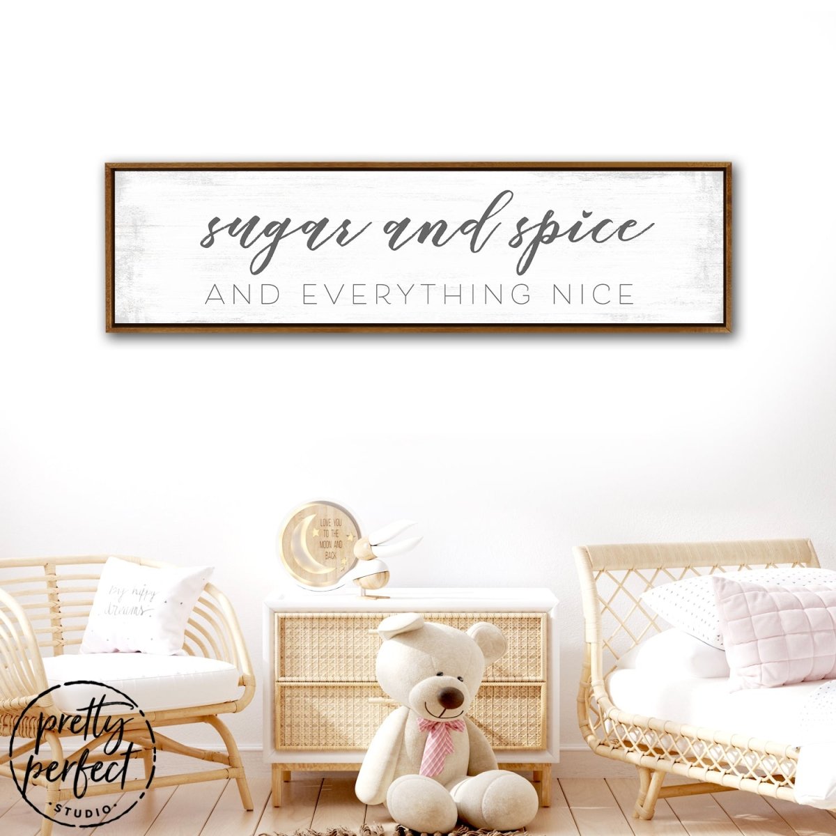 Sugar and Spice and Everything Nice Sign - Pretty Perfect Studio