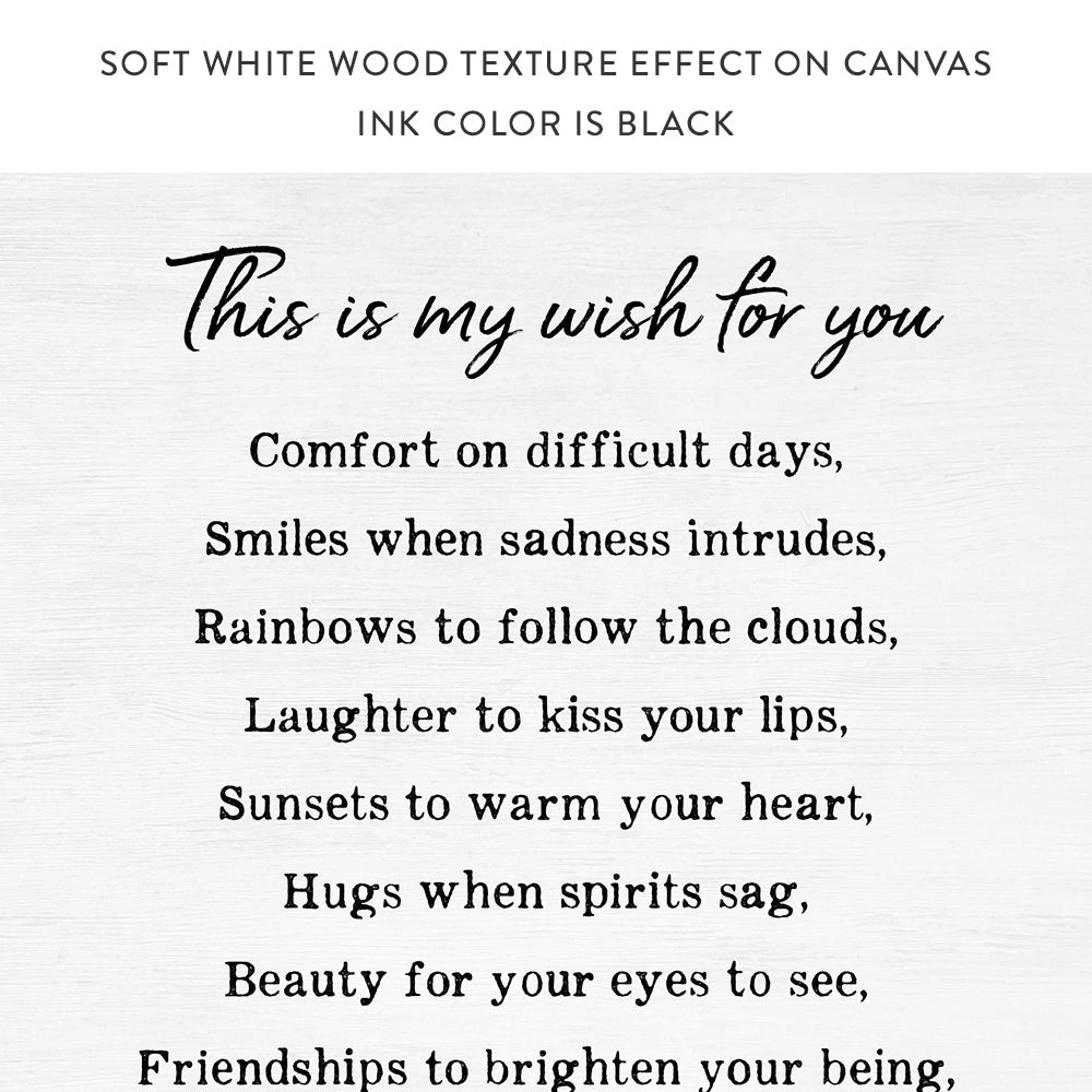 This Is My Wish For You by Ralph Waldo Emerson