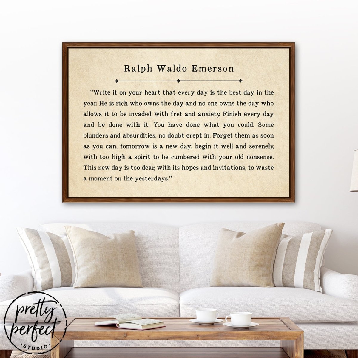 Write It On Your Heart Poem by Ralph Waldo Emerson