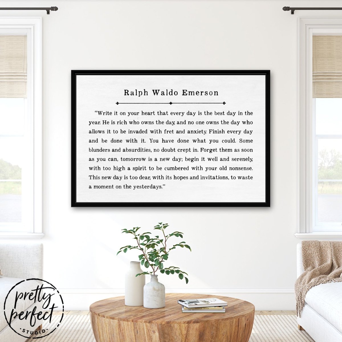 Write It On Your Heart Poem by Ralph Waldo Emerson