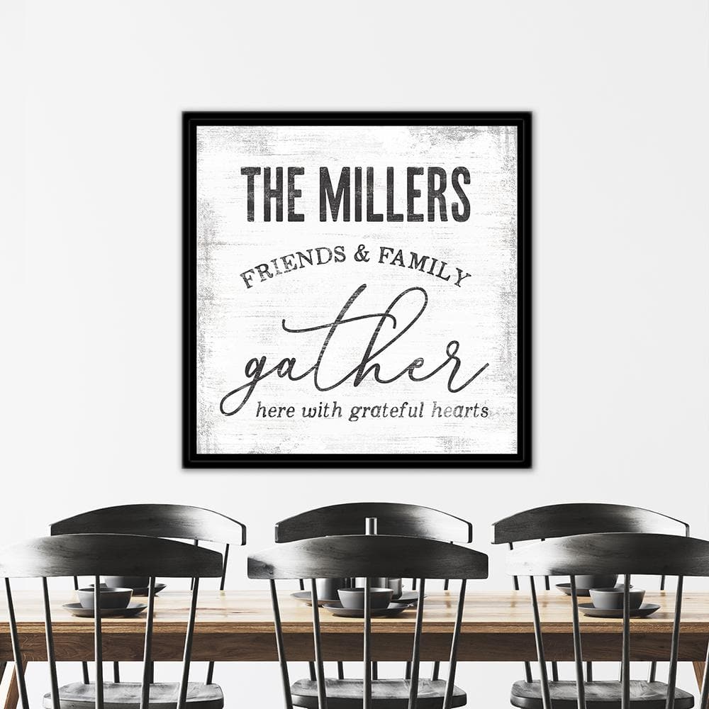 Dining Room Wall Decor | Custom Signs for Dining Room – Pretty Perfect ...