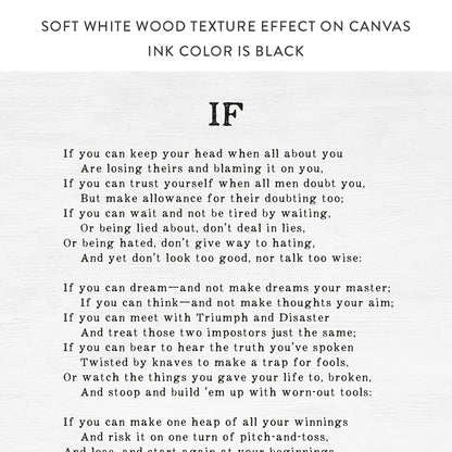 If Poem By Rudyard Kipling