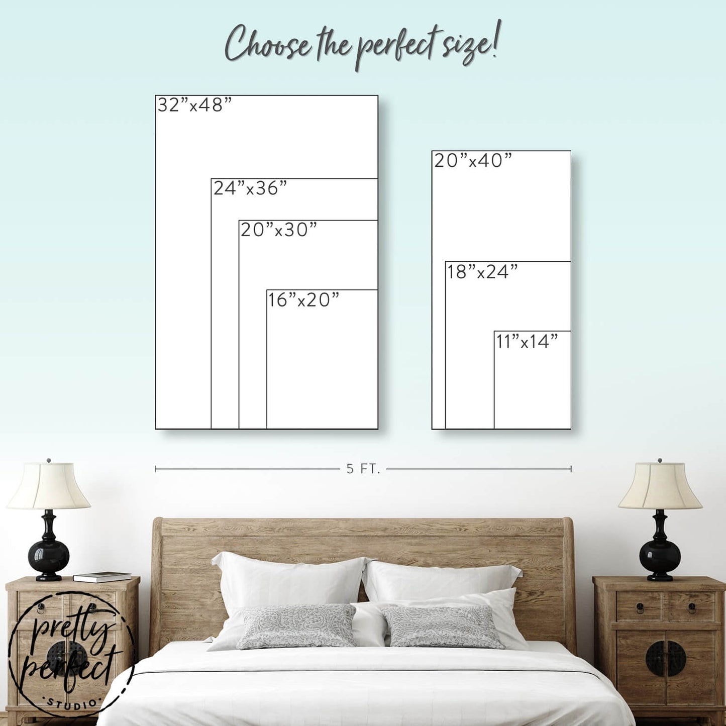 Our Vows Wall Art Personalized