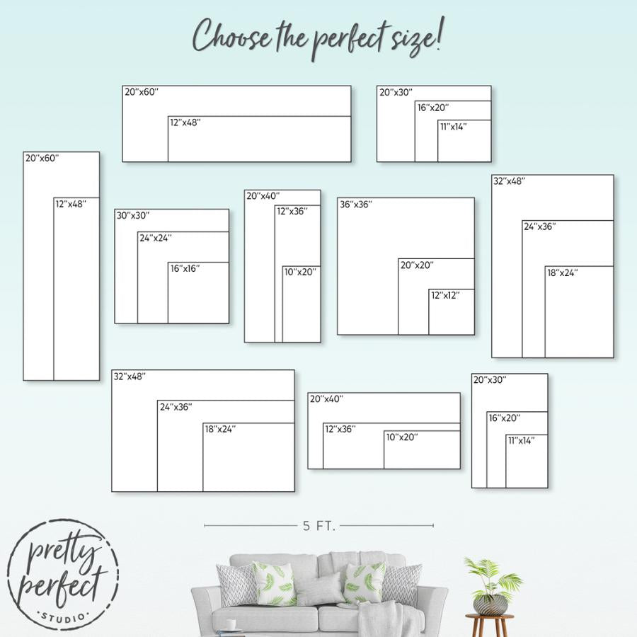 Custom Vertical Sign | Tall Vertical Wall Art & Family Name Sign