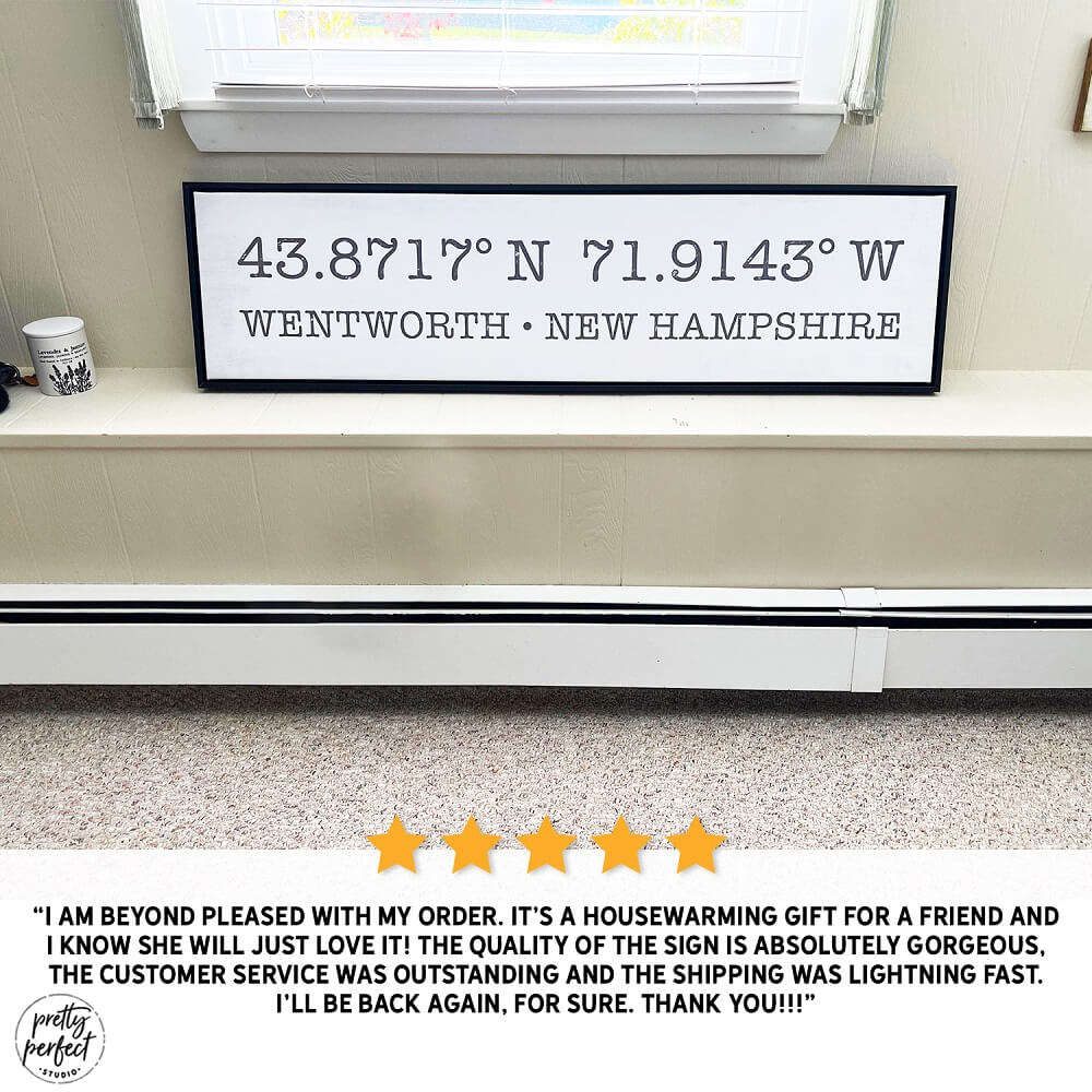 Personalized entryway sign with family name, custom wood wall decor for hallway or foyer