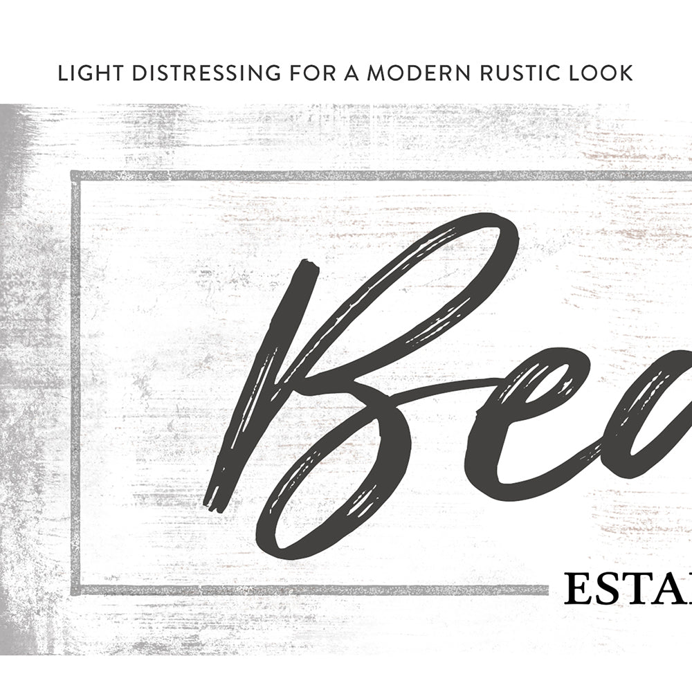 Personalized Family Sign