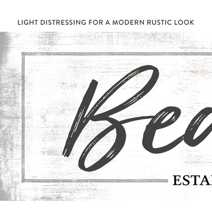 Personalized Family Sign