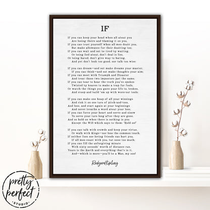 If Poem By Rudyard Kipling