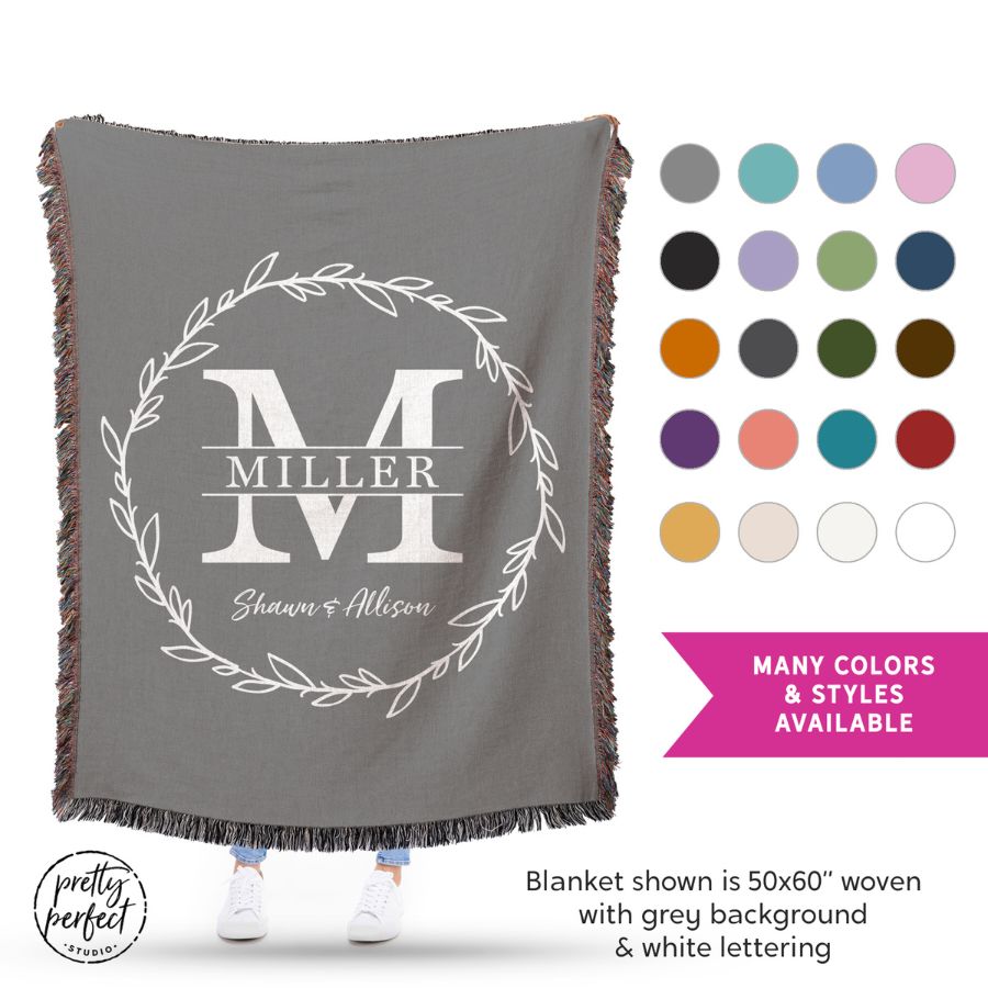 Sale SALE Sale Personalized selling Blanket, Monogrammed Throw Blanket, Name Blanket, Personalized Wedding Gift