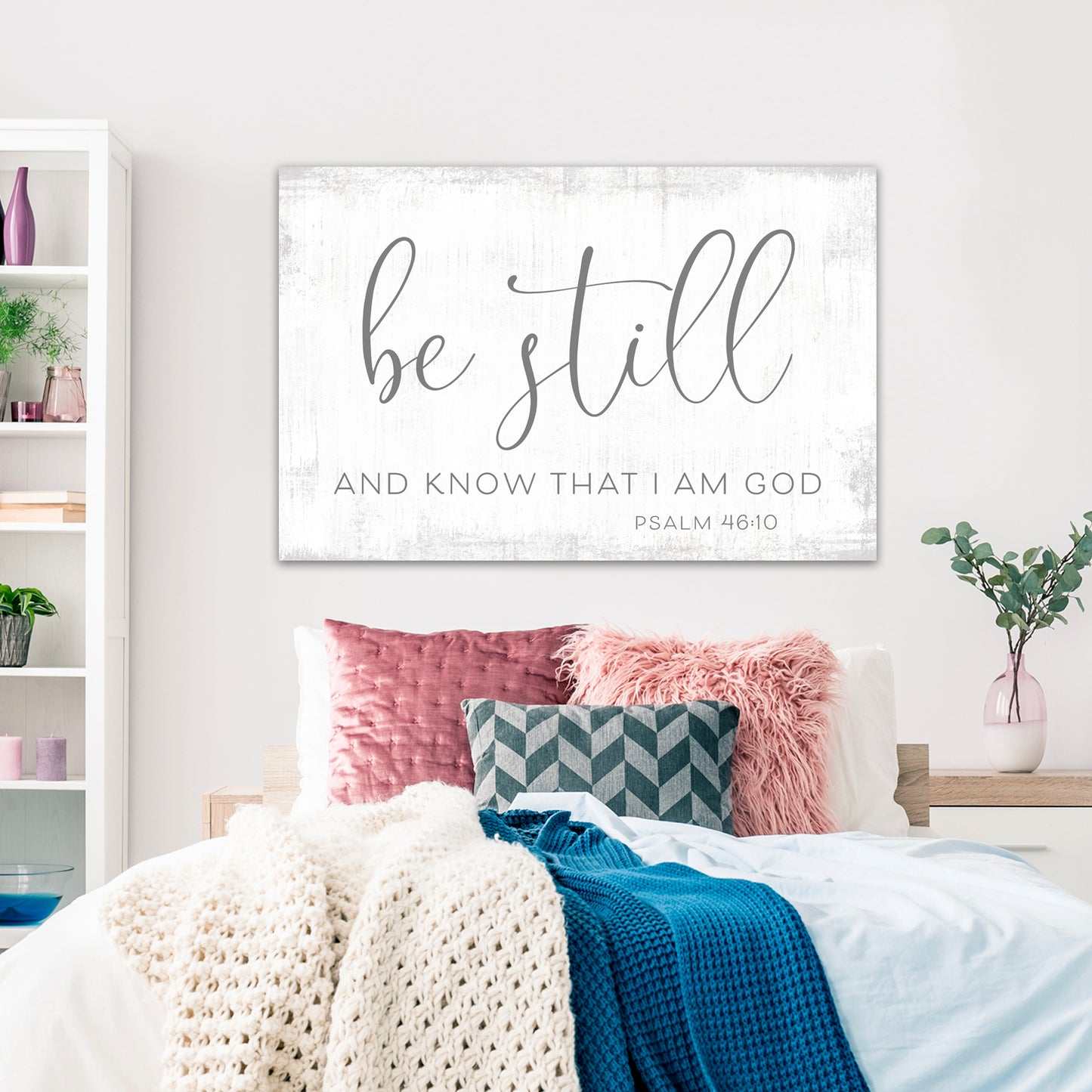 In His Presence There is Fullness of Joy Psalm 16 11 Prayer Room Wall Art