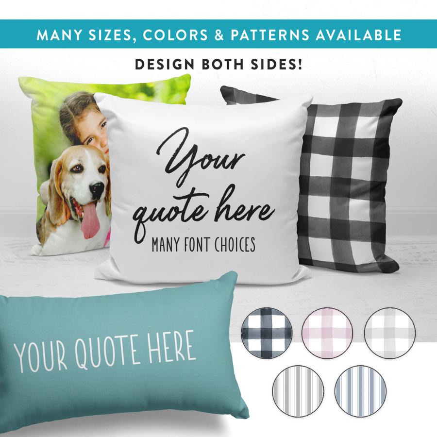 Every Single Moment Matters Quote Throw Pillow 18x18 Cover +