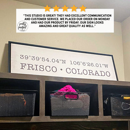 Large personalized wood sign for living room, custom quote wall art, farmhouse style decor