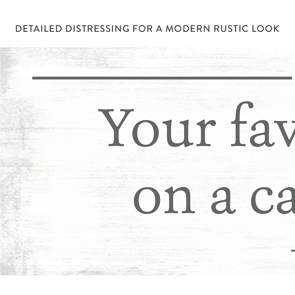 Large Custom Quote Personalized Sign