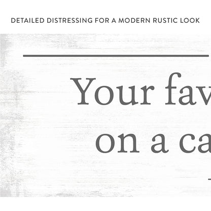 Large Custom Quote Personalized Sign