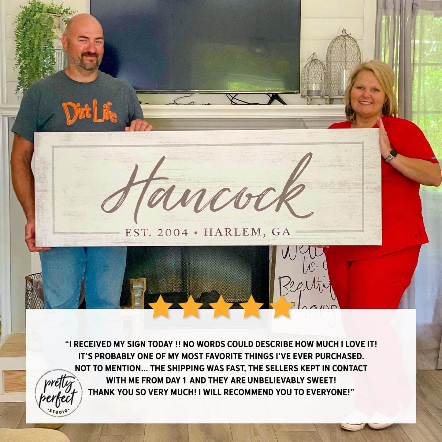 Personalized Canvas Wall Art With Custom Quote