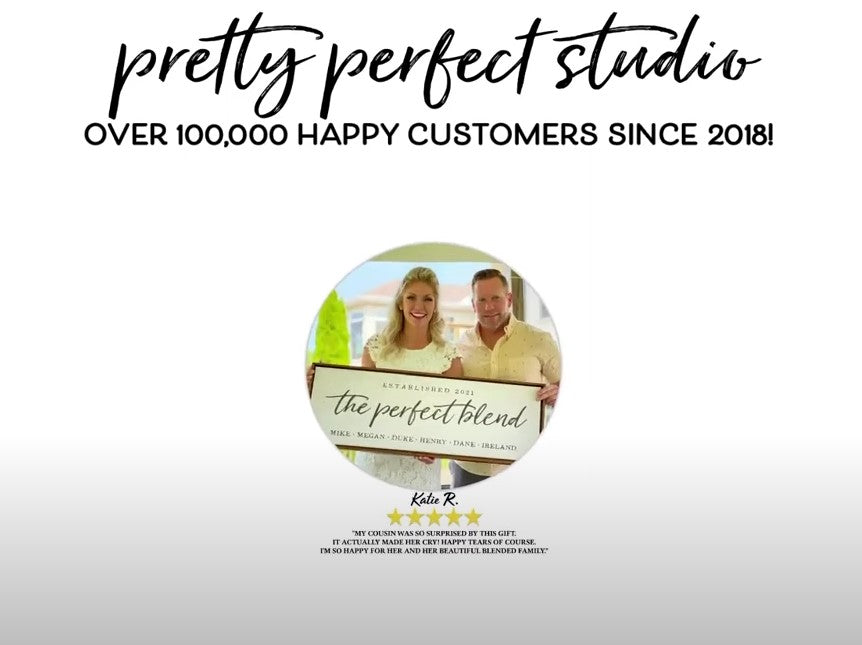 Load video: Customer review testimonial video about Pretty Perfect Studio