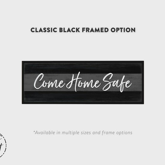 Come Home Safe Canvas Art Sign Product Video – Pretty Perfect Studio