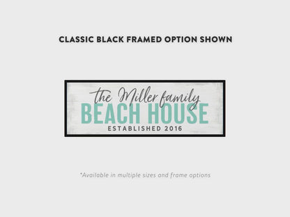 Personalized Beach House Sign Video - Pretty Perfect Studio
