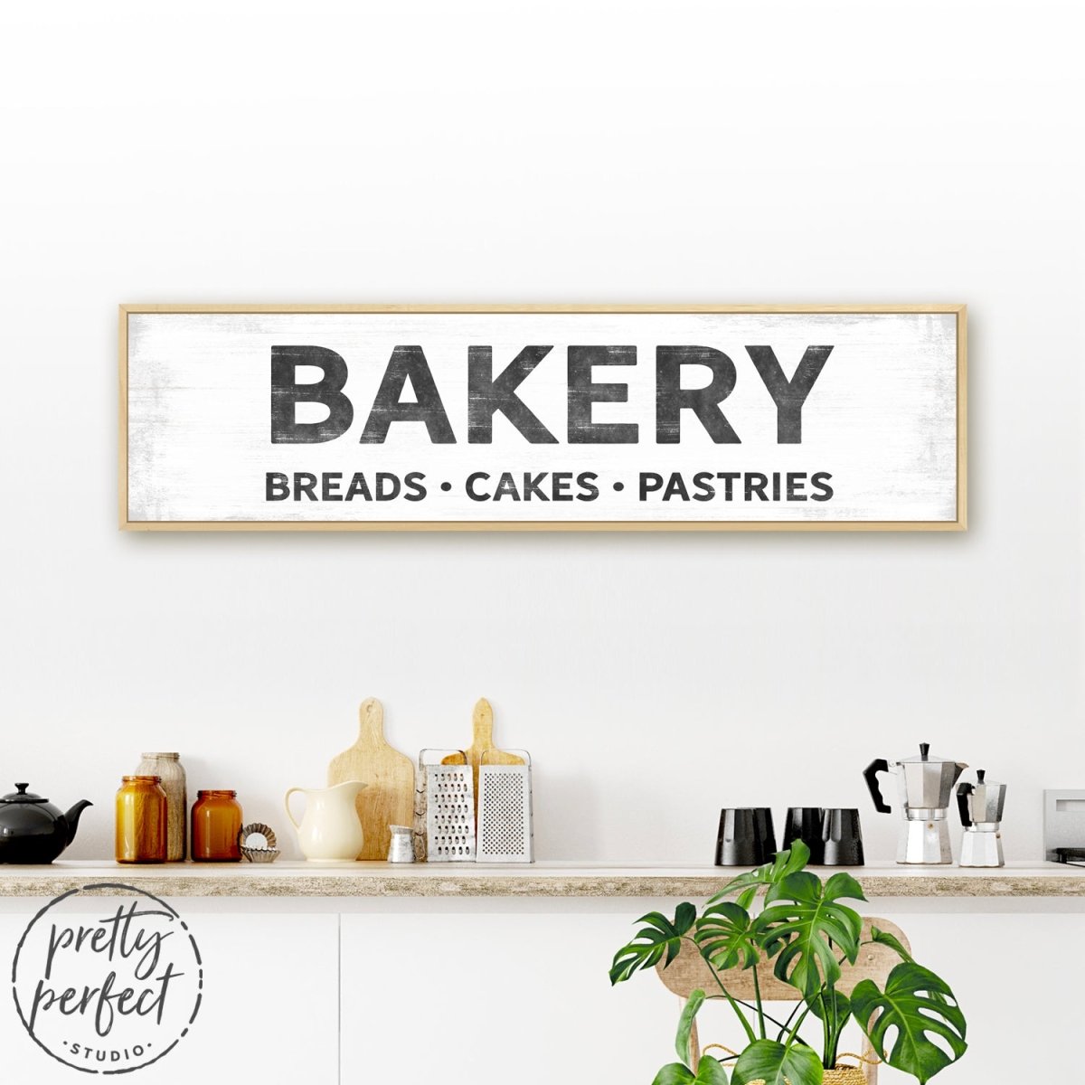 Bakery, Breads, Cakes, Pastries Kitchen Sign in Kitchen - Pretty Perfect Studio
