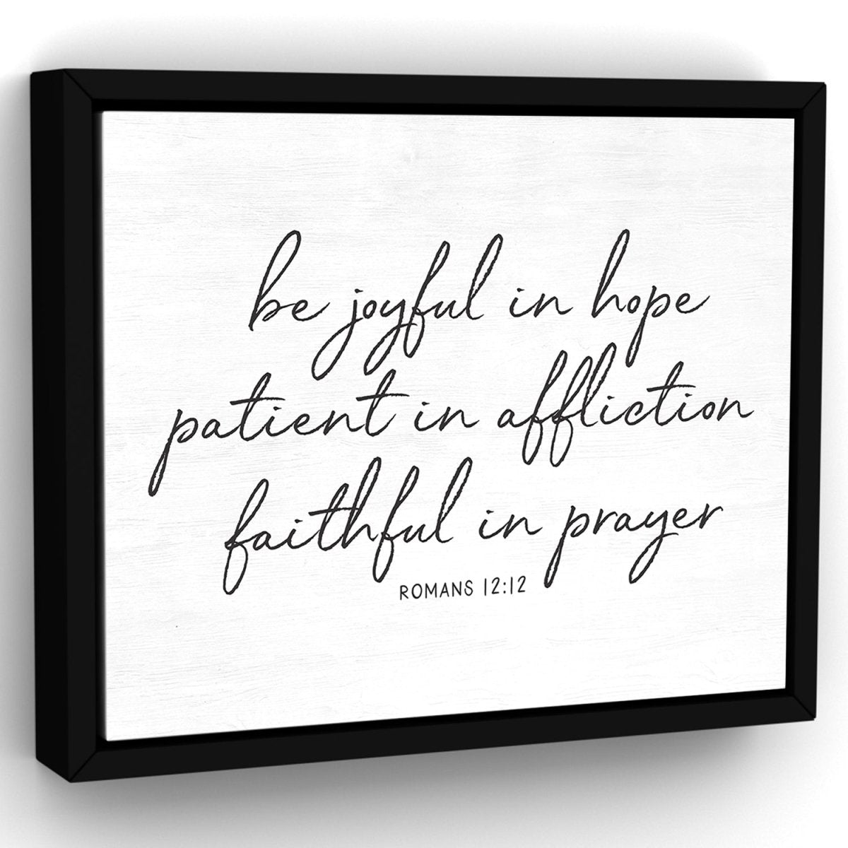 Be Joyful In Hope Sign - Pretty Perfect Studio