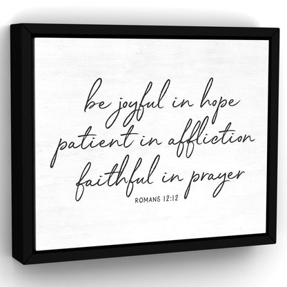 Be Joyful In Hope Sign - Pretty Perfect Studio