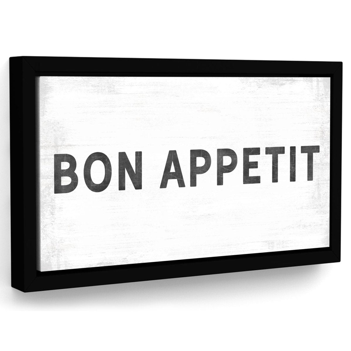 Bon Appetit Large Canvas Sign For Kitchen Or Dining Room - Pretty Perfect Studio