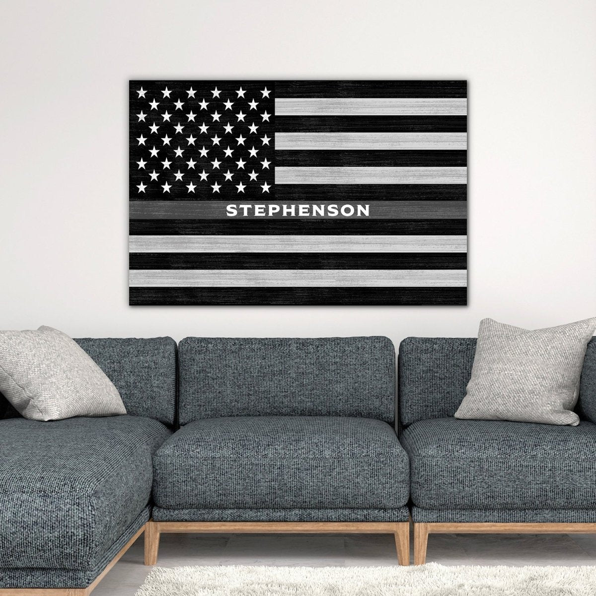 Correctional Officer Sign Personalized With Name in Living Room - Pretty Perfect Studio