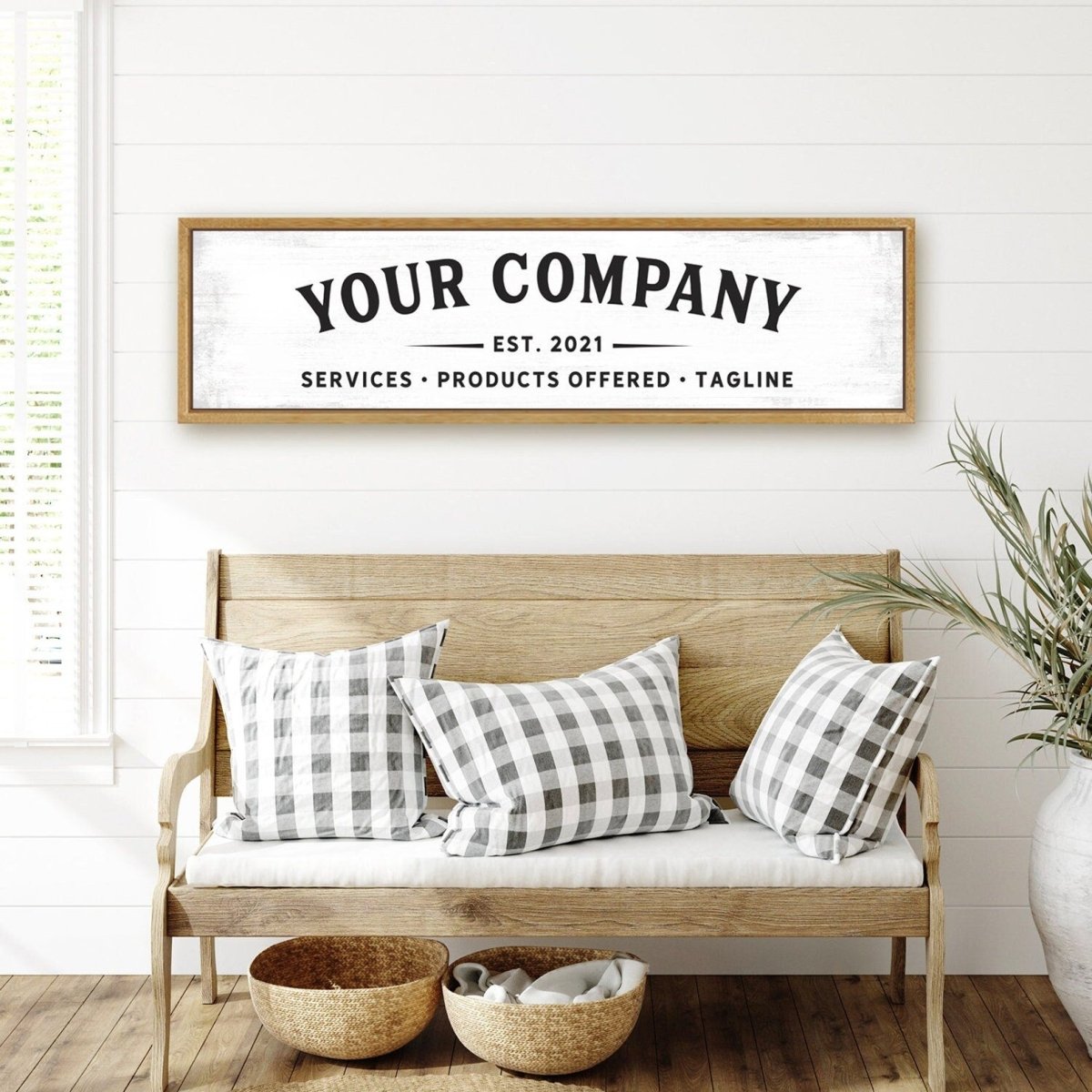 Custom Company Sign freeshipping - Pretty Perfect Studio