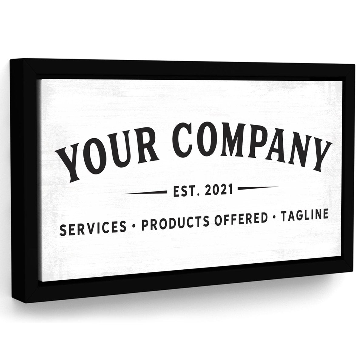 Custom Company Sign - Pretty Perfect Studio