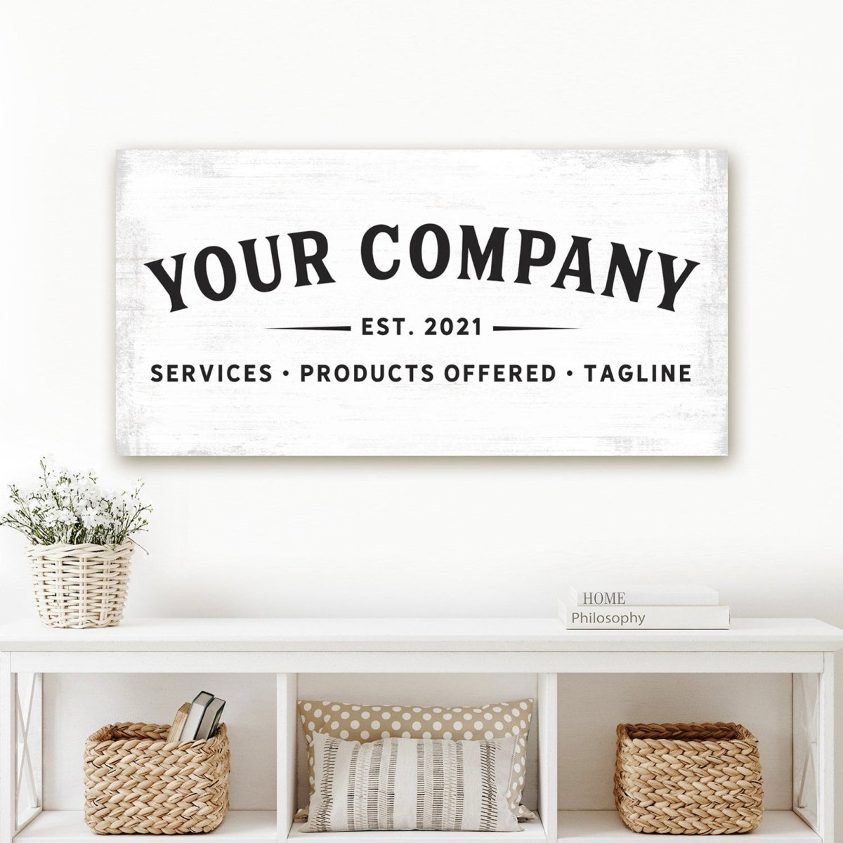 Custom Company Sign freeshipping - Pretty Perfect Studio