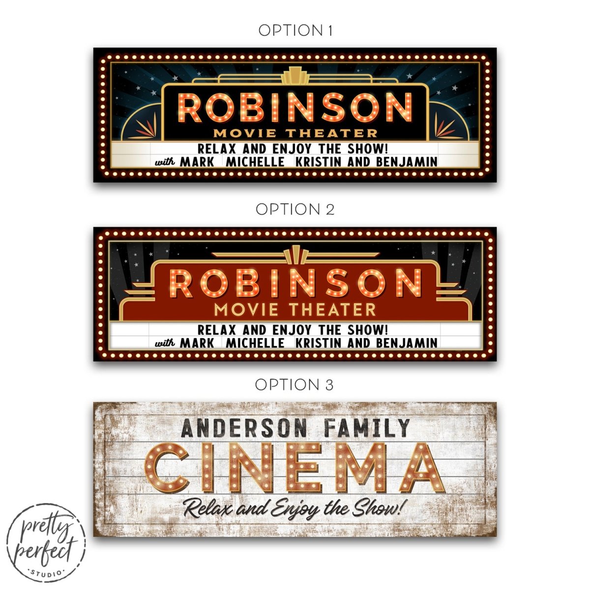 Movie Theatre Sign Clipart