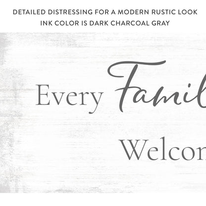 Every Family Has a Story Sign - Pretty Perfect Studio