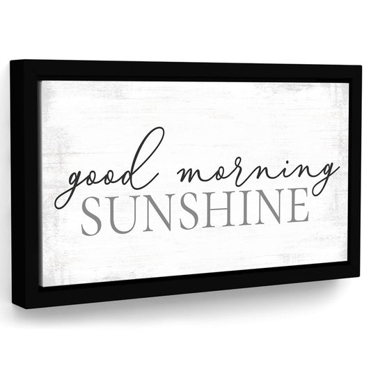 Good Morning Sunshine Wall Art - Pretty Perfect Studio