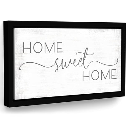 Home Sweet Home Canvas Sign - Pretty Perfect Studio