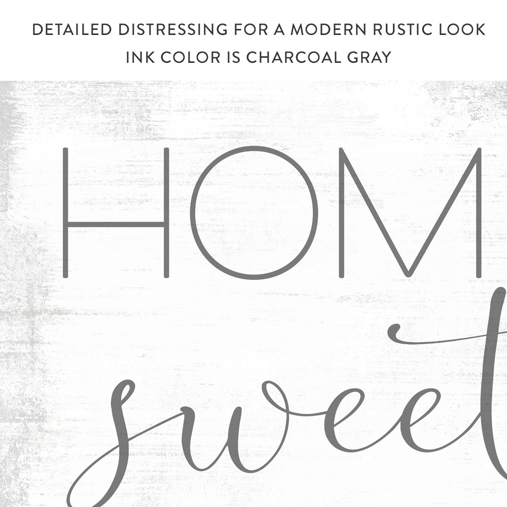 Home Sweet Home Sign - Pretty Perfect Studio