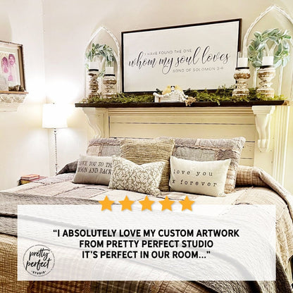 Customer product review for I have found the one bible scripture sign by Pretty Perfect Studio
