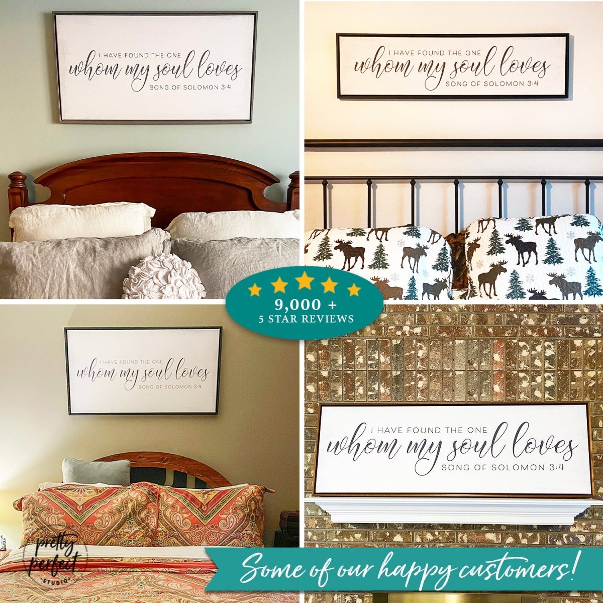 Customer product review for I have found the one bible scripture wall art by Pretty Perfect Studio