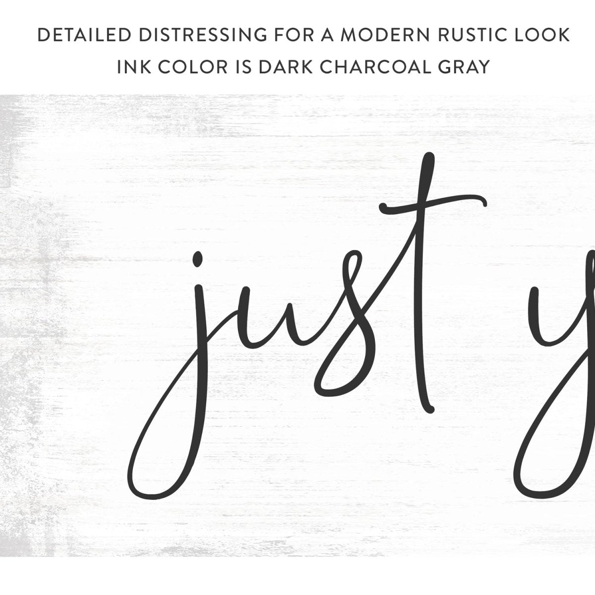 Just You Me And The Cats Canvas Sign - Pretty Perfect Studio