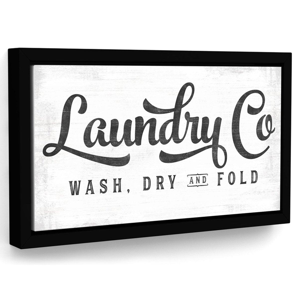 Laundry Co. Sign - Large Laundry Room Decor - Pretty Perfect Studio