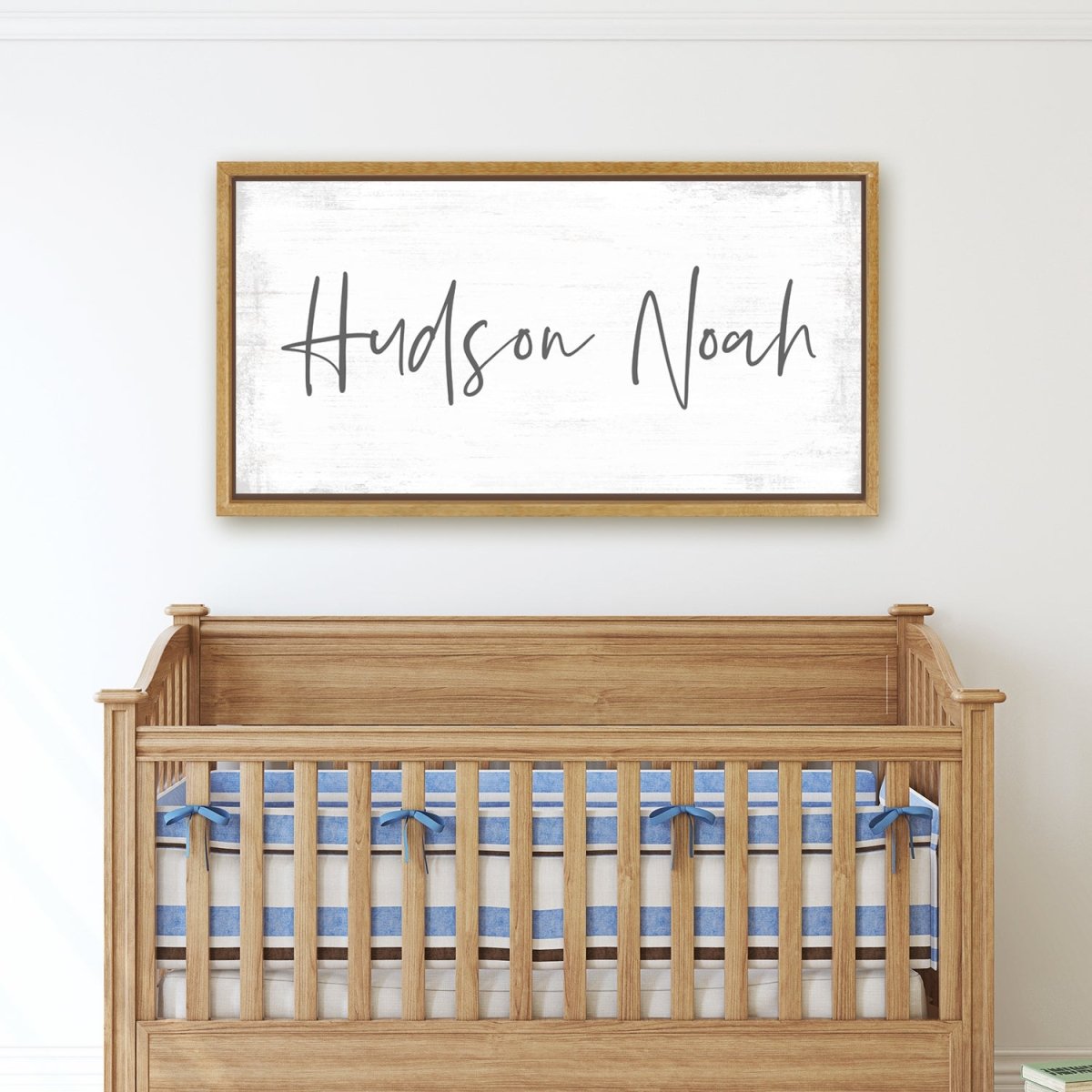 Personalized Baby Name Sign for Children's Room - Pretty Perfect Studio