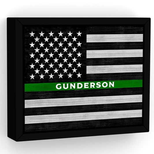 Personalized Border Patrol Sign - Pretty Perfect Studio