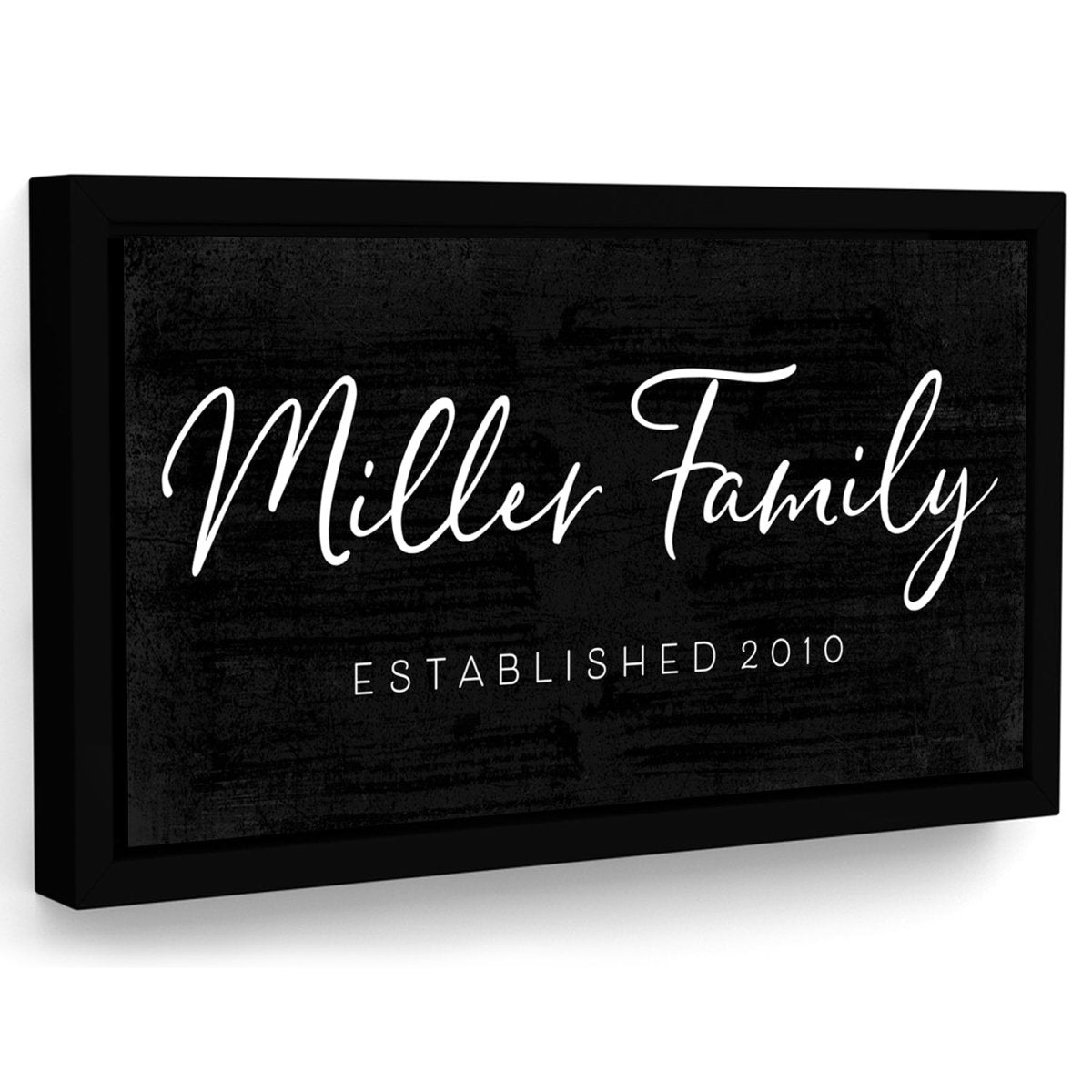 Personalized Established Sign With Family Name - Pretty Perfect Studio