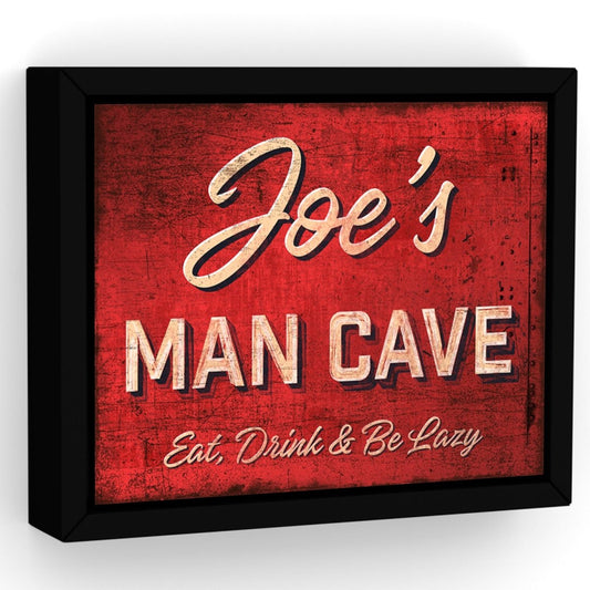Personalized Man Cave Sign freeshipping - Pretty Perfect Studio