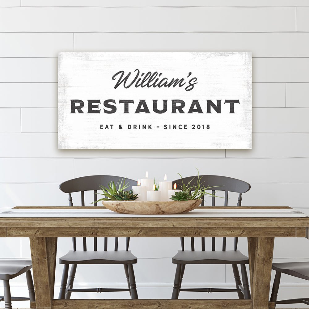 Family sign, selling Dining Room Sign