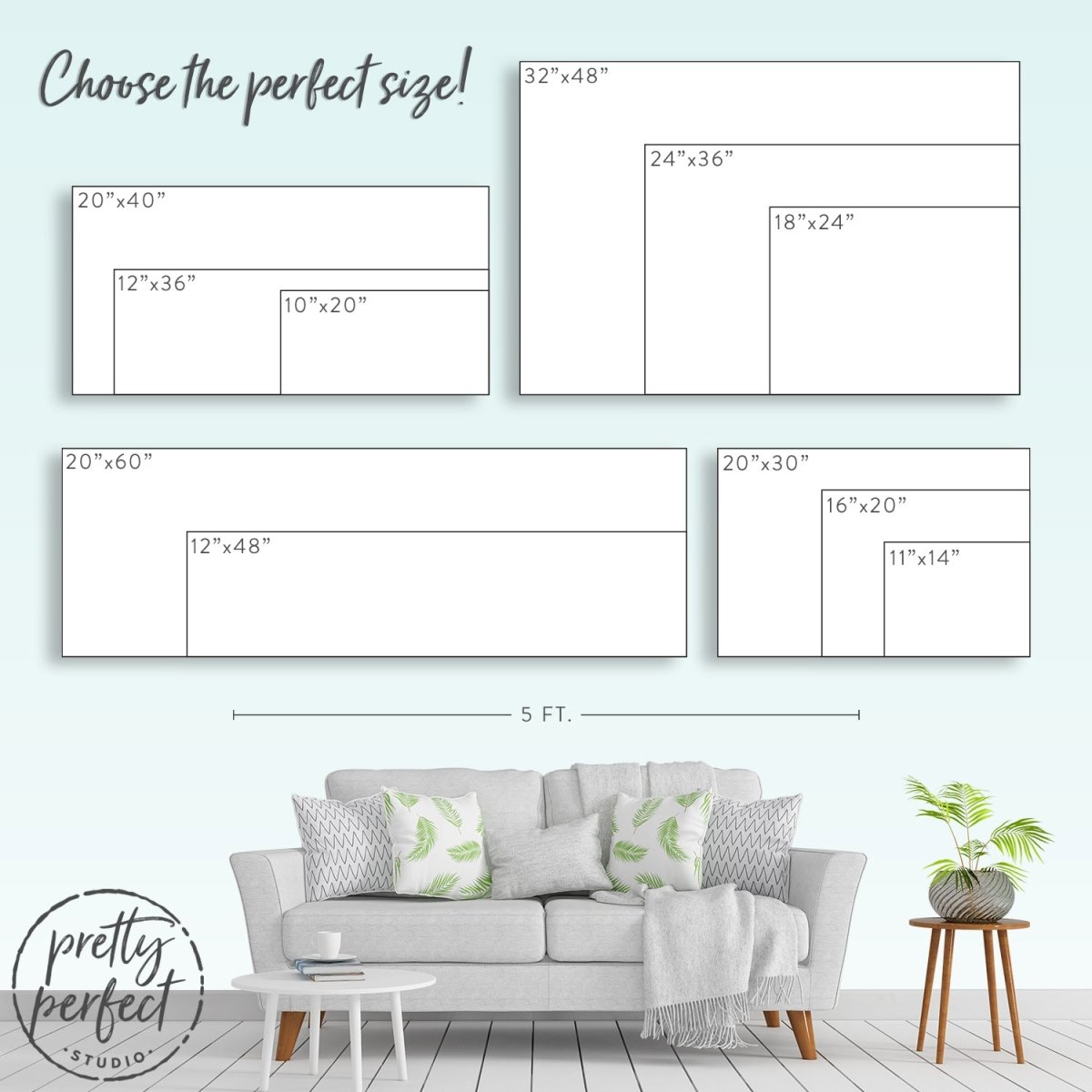 Personalized River House Family Monogram Sign