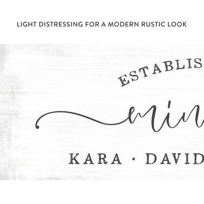 Personalized Family Name Wall Art | Custom Last Name Wall Decor