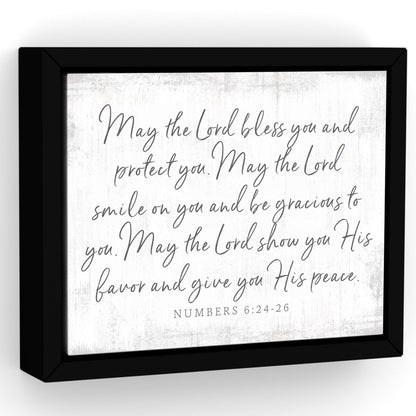Threshold Blessing Numbers Christian Family Sign - Pretty Perfect Studio