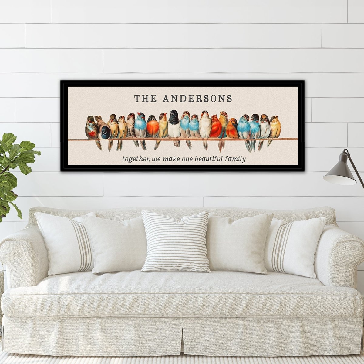 Together We Make One Beautiful Family Canvas Wall Art - Pretty Perfect Studio